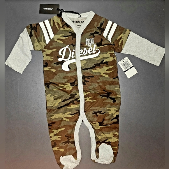 Diesel Other - NWT (6-9 M) Diesel Camouflage (Camo) Onesie